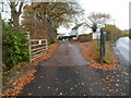 ST1788 : Entrance to Sunnybank Farm Equestrian Centre near Caerphilly by Jaggery