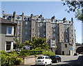 NJ9306 : Tenements on Rosemout Viaduct (rear view) by Bill Harrison