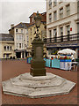 TV6199 : The Curling Drinking Fountain, Seahouses Square by David Dixon