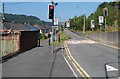 ST0895 : Narrow section of Greenfield Terrace roadway, Abercynon by Jaggery