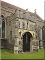 TL9978 : St Mary, Market Weston - Porch by John Salmon