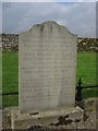 NU1734 : Headstone on Darling Family Grave, St Aidan's Churchyard by Graham Robson