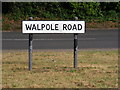 TM3876 : Walpole Road sign by Geographer