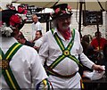 SU4997 : Morris Dancing at the King's Head and Bell by Colin Smith