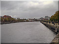 SJ8196 : Pomona Docks, Manchester Ship Canal by David Dixon