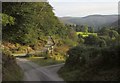 SN7399 : Glyndwr's Way and Wales Coast Path separate by Derek Harper