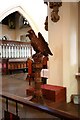 TQ5188 : St Edward the Confessor, Market Place, Romford - Lectern by John Salmon