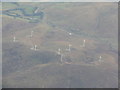 NT0927 : Wind turbines on Glenlood Hill by M J Richardson