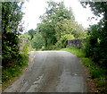 SO3205 : Across Penwern Lane bridge near Penperlleni  by Jaggery