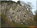 SD8263 : Climbers on Castlebergh Crag above Settle by Karl and Ali