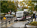 NY9364 : Tourist Bus at Hexham by David Dixon