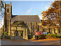 SJ8690 : St John The Baptist's Church, Heaton Mersey by David Dixon