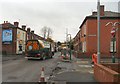 SJ9594 : Resurfacing Dowson Road by Gerald England