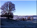 SO4172 : Teme Valley frosty morning by Peter Evans