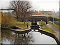 SJ8698 : Ashton Canal, Bradford Lock by David Dixon