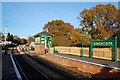 TQ3635 : Kingscote Station and signal box by Trevor Harris