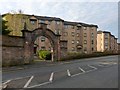 NS4862 : Old entrance to Royal Alexandra Infirmary by Lairich Rig