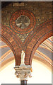 TQ2176 : St Michael & All Saints, Barnes - Brickwork by John Salmon