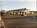 SP3457 : Fuel Forecourt, Warwick Services by David Dixon