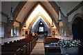 SO5932 : Interior, All Saints' church, Brockhampton by Julian P Guffogg