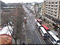 NT2573 : Princes Street from the Giant Wheel by M J Richardson