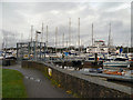 SZ3395 : Lymington Marina by David Dixon