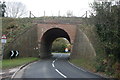 TQ0847 : Railway bridge over the A25 by N Chadwick