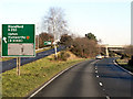 SY9793 : A35/A350/B3068 Junction (Eastbound) by David Dixon