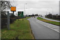 SJ9727 : Speed camera on the A51 at Weston by Bill Boaden