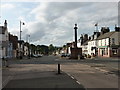 NX8795 : Thornhill: town centre by Chris Downer