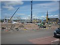 NO4550 : Forfar Asda  being built by Stevan Hogg