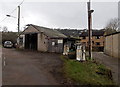 SO6606 : Disused filling station, Blakeney by Jaggery