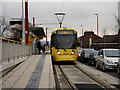 SJ9098 : Droylsden Metrolink Station by David Dixon