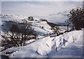 SD9772 : Snowdrift by the Coverdale road by Stephen Craven