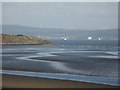 NT1982 : HMS Queen Elizabeth passes Cramond Island by M J Richardson