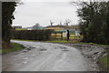 SK7456 : Entrance to Averham Park Equestrian Centre by J.Hannan-Briggs