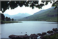 SH7157 : View up Llynnau Mymbyr towards Snowdon by Christopher Hilton