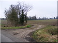 TM4369 : Wash Lane footpath to Yoxford Road by Geographer