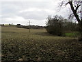 SE2441 : Muddy Pasture below None go Bye's Hill by Chris Heaton