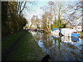 SJ9105 : Staffs & Worcester Canal - moored narrowboats by Richard Law