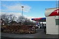 SK4934 : Leaving Tesco petrol station Toton by Steve  Fareham