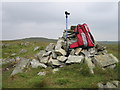 NY4907 : Grey Crag [Sleddale Fell] Cairn by Rude Health 