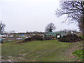 TM4169 : Allotments off Low Road by Geographer