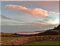 NX8853 : Sunset over the Solway by Ann Cook