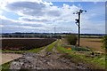 SK4025 : Fields to the east of Melbourne by David Lally