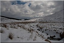  : Looking back to Glen Beanie from the north end of the valley by Becky Williamson