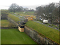 NU0053 : Repairs to the Ramparts, Berwick-upon-Tweed by Graham Robson