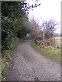 TM4770 : Sandy Lane bridleway to Dunwich Road by Geographer