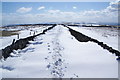 SE0067 : Snow-filled lane on Green Hill by Bill Boaden