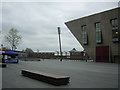 TQ3579 : Canada Water: the former Canada Dock, from outside the underground station by Christopher Hilton